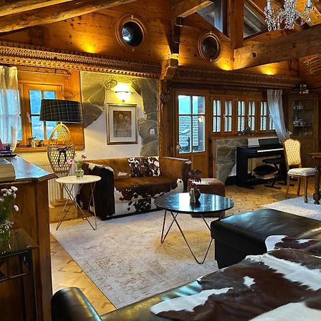 Chalet Rayon de Soleil Gryon Dış mekan fotoğraf