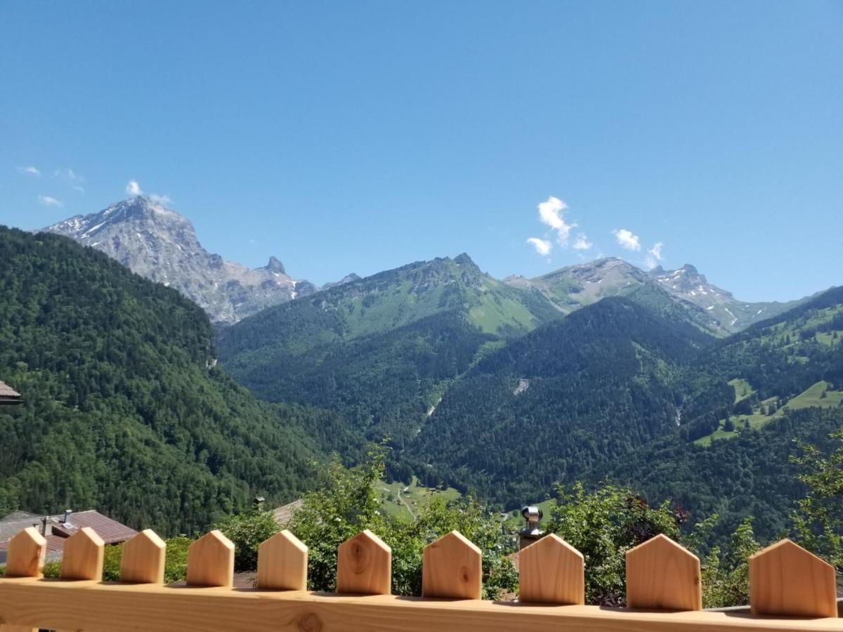 Chalet Rayon de Soleil Gryon Dış mekan fotoğraf