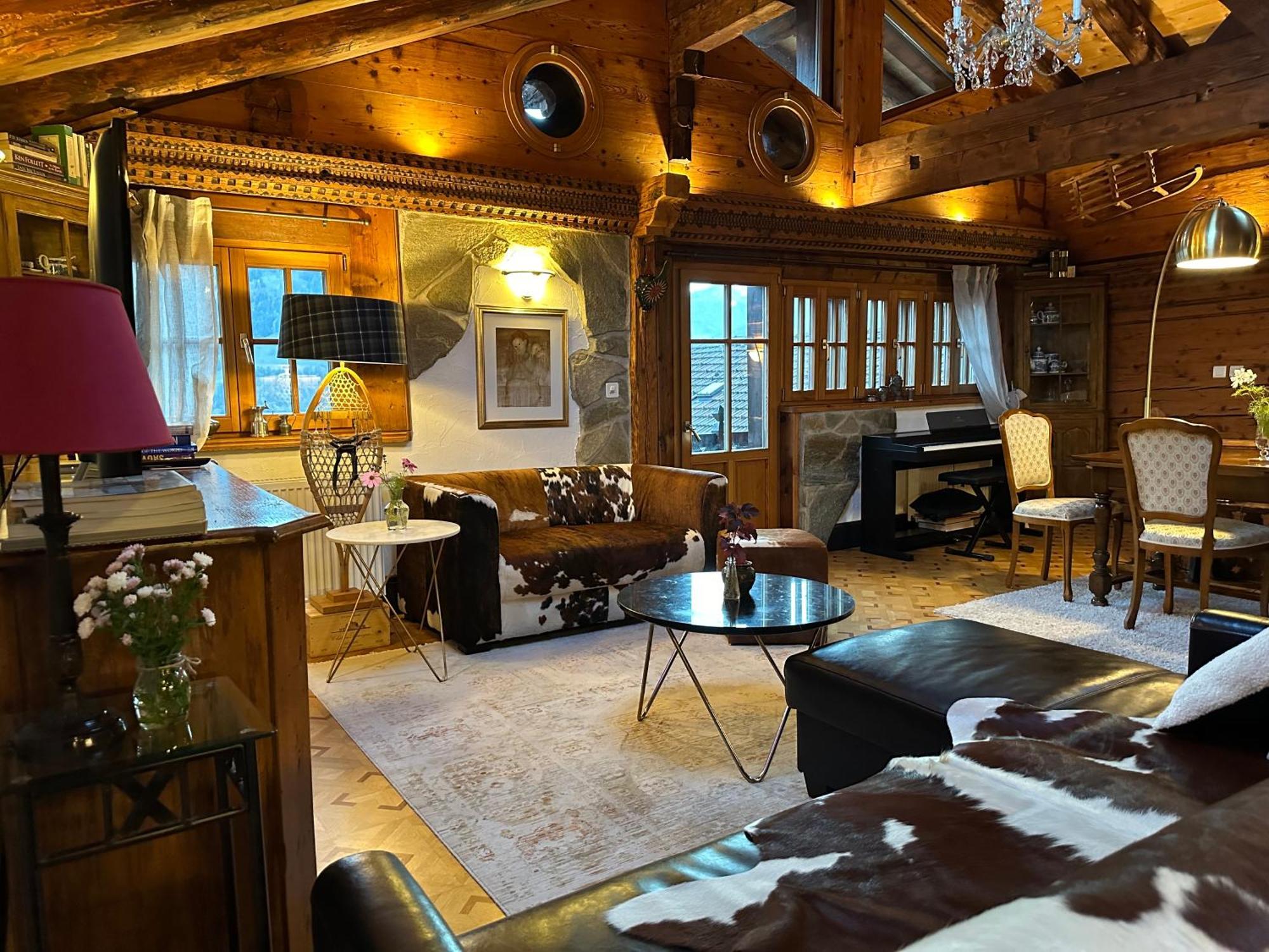 Chalet Rayon de Soleil Gryon Dış mekan fotoğraf