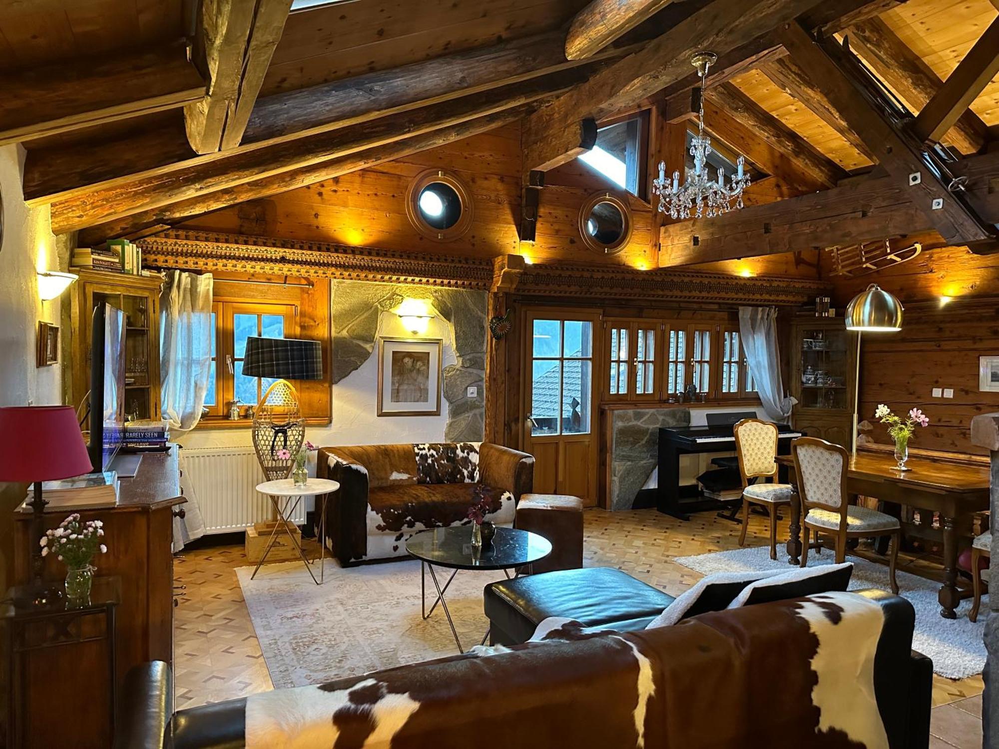 Chalet Rayon de Soleil Gryon Oda fotoğraf