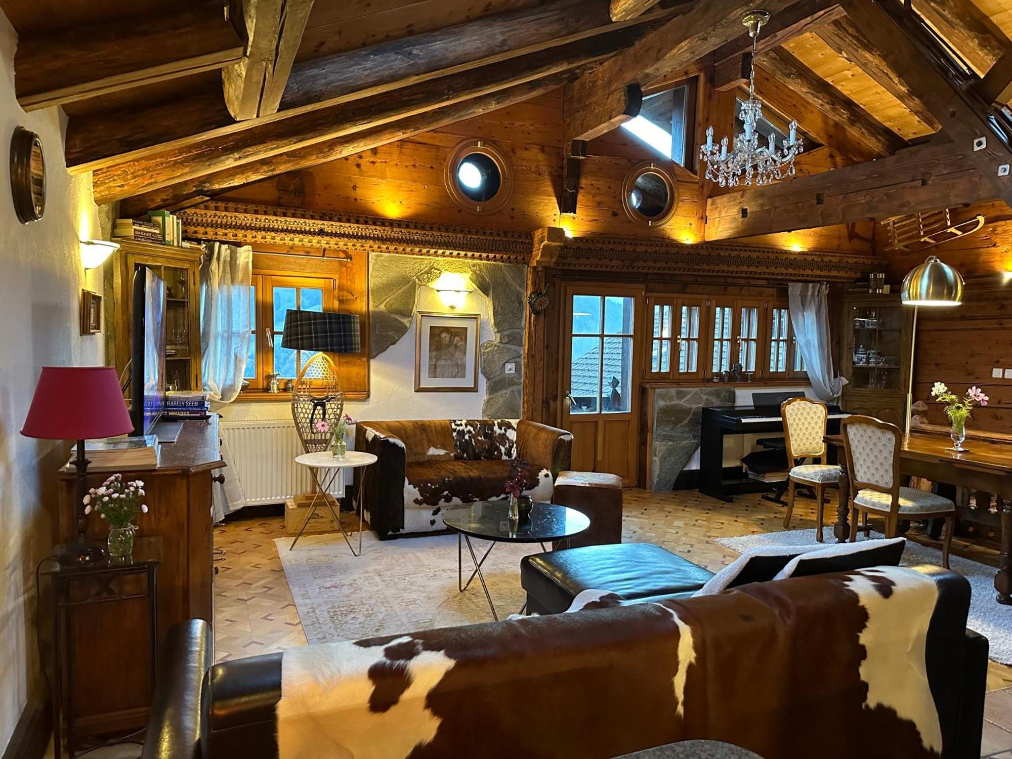 Chalet Rayon de Soleil Gryon Oda fotoğraf