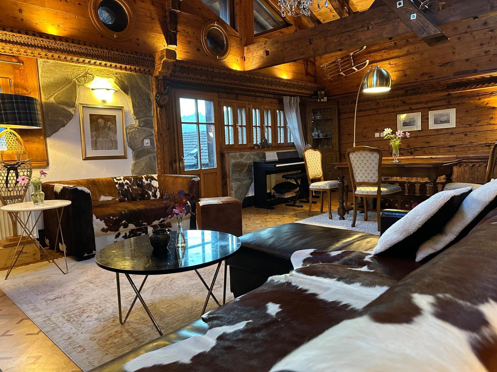 Chalet Rayon de Soleil Gryon Oda fotoğraf