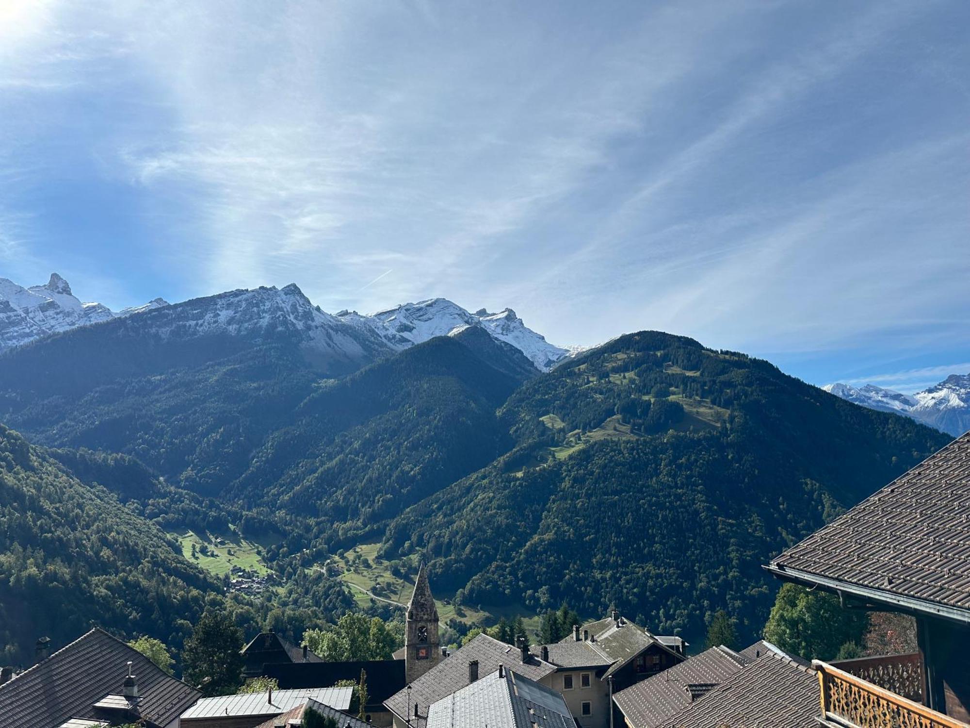 Chalet Rayon de Soleil Gryon Dış mekan fotoğraf