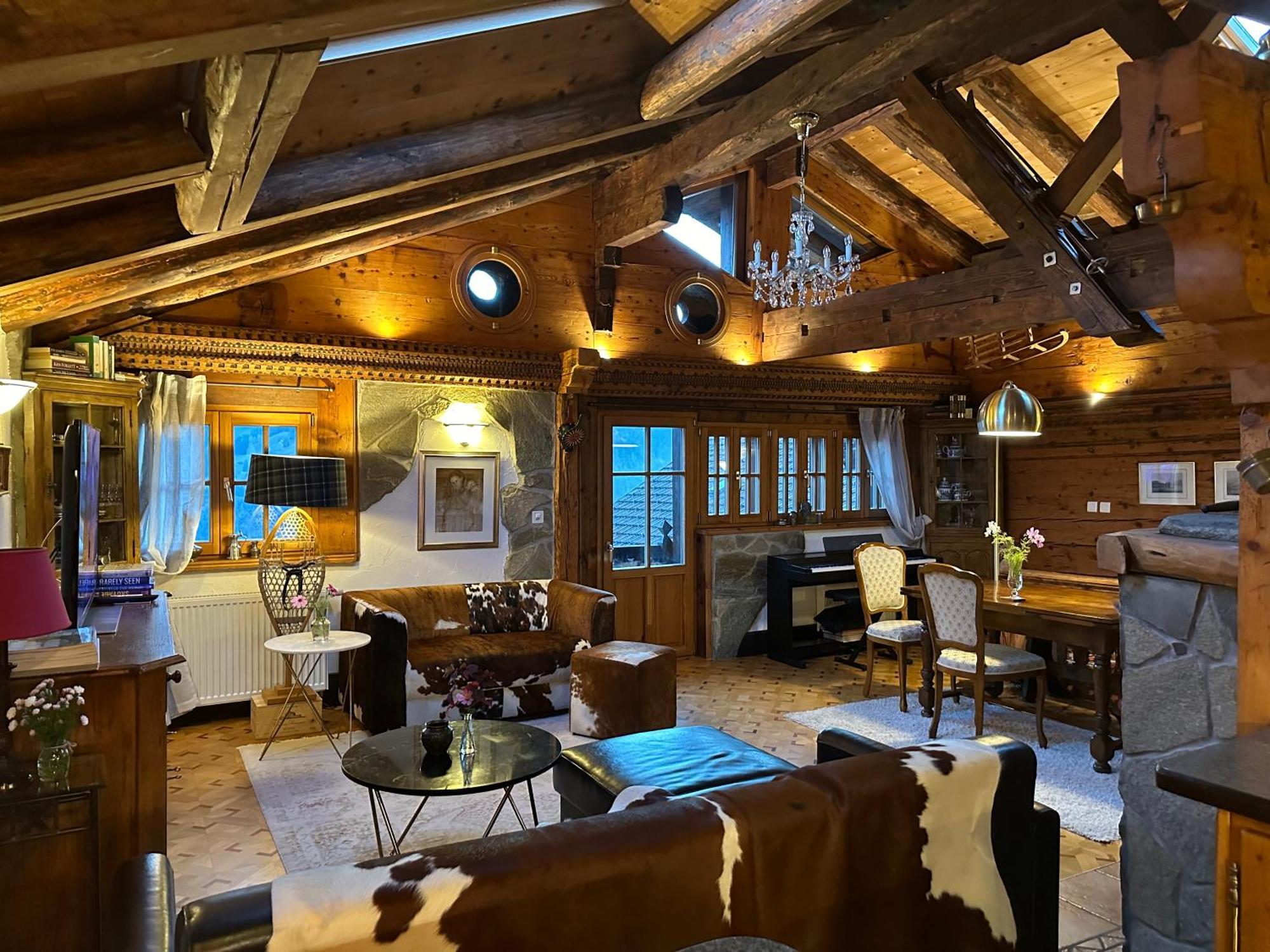 Chalet Rayon de Soleil Gryon Oda fotoğraf