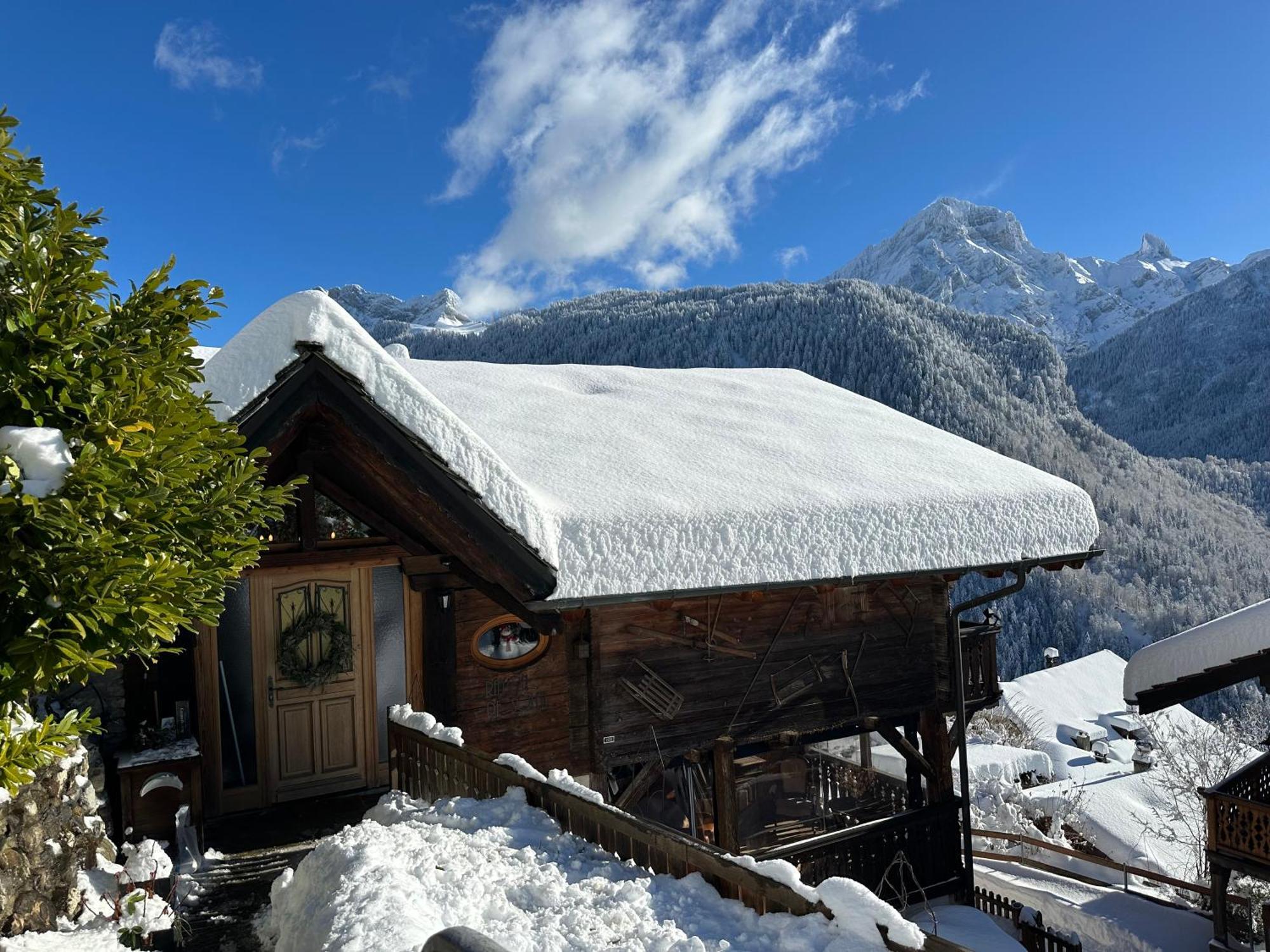 Chalet Rayon de Soleil Gryon Dış mekan fotoğraf